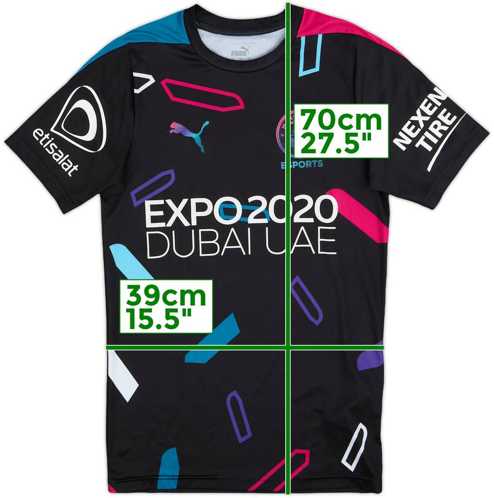 2020-21 Manchester City Puma Esports Shirt - 10/10 - (XXS)
