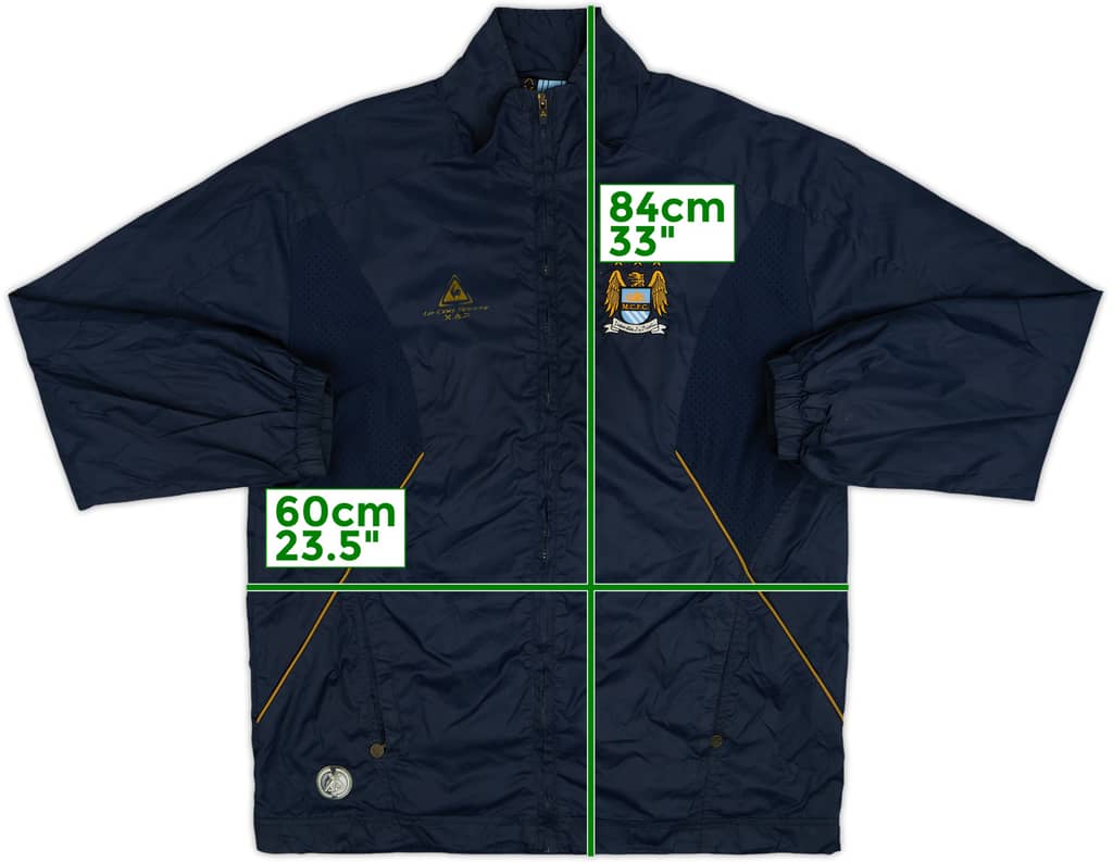 2007-09 Manchester City Le Coq Sportif Rain Jacket - 7/10 - (M)