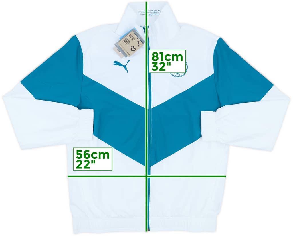 2021-22 Manchester City Puma Pre-Match Jacket (M)