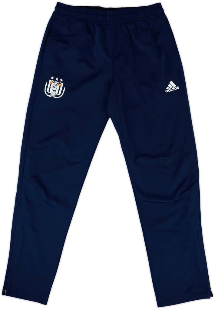 2017-18 Anderlecht adidas Track Pants/Bottoms - 10/10 - (M.Boys)