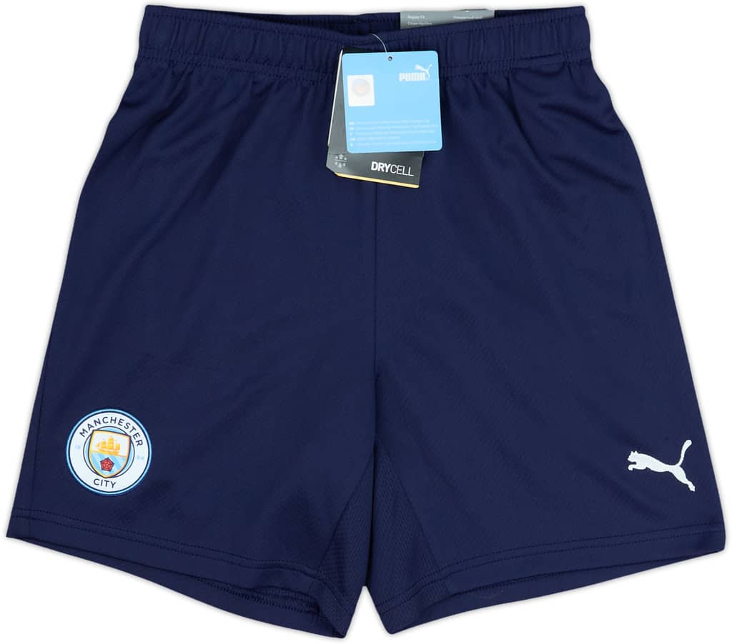 Shorts de entrenamiento Puma del Manchester City 2021-22 (M.Boys)