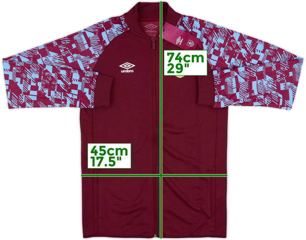 2020-21 Burnley Umbro Track Jacket (XL.Boys)