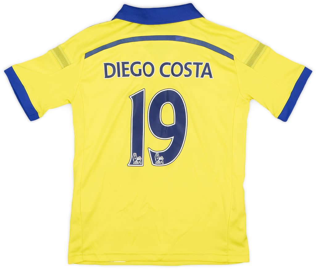 2014-15 Chelsea Away Shirt Diego Costa #19 - 7/10 - (S.Boys)