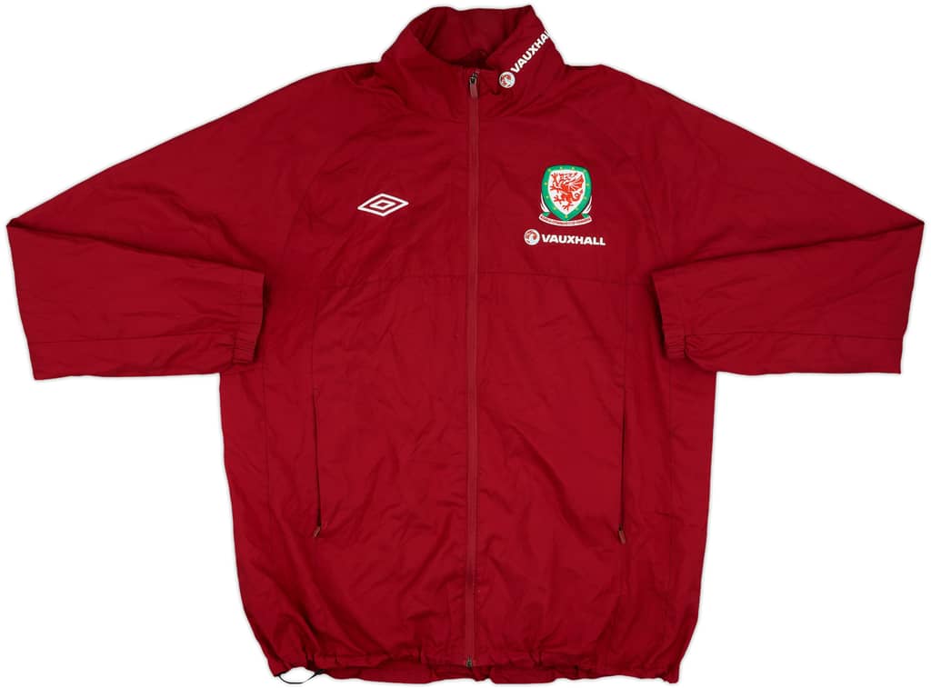 2012-13 Wales Umbro Hooded Rain Jacket - 9/10 - (XL)