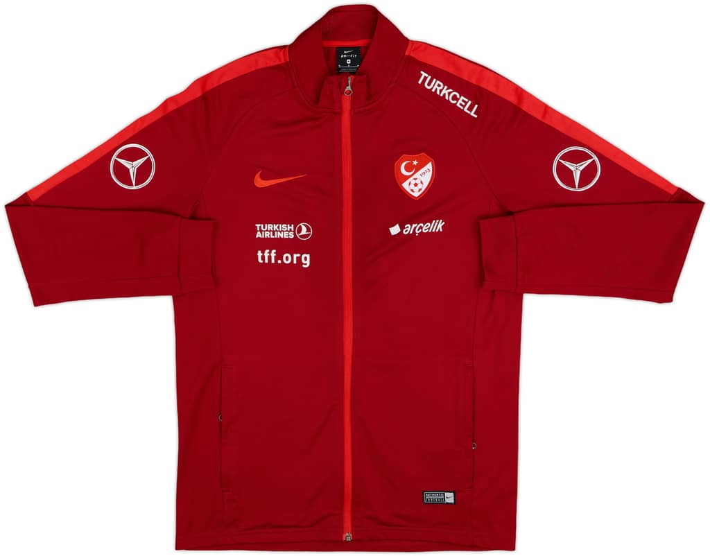 2018-19 Turkey Player Issue Nike Track Jacket - 7/10 - (M)