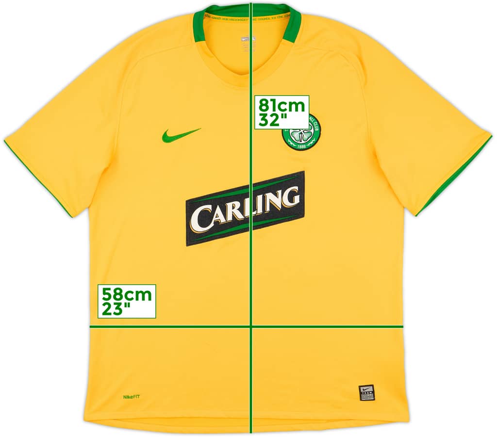 2008-09 Celtic Away Shirt - 5/10 - (XL)