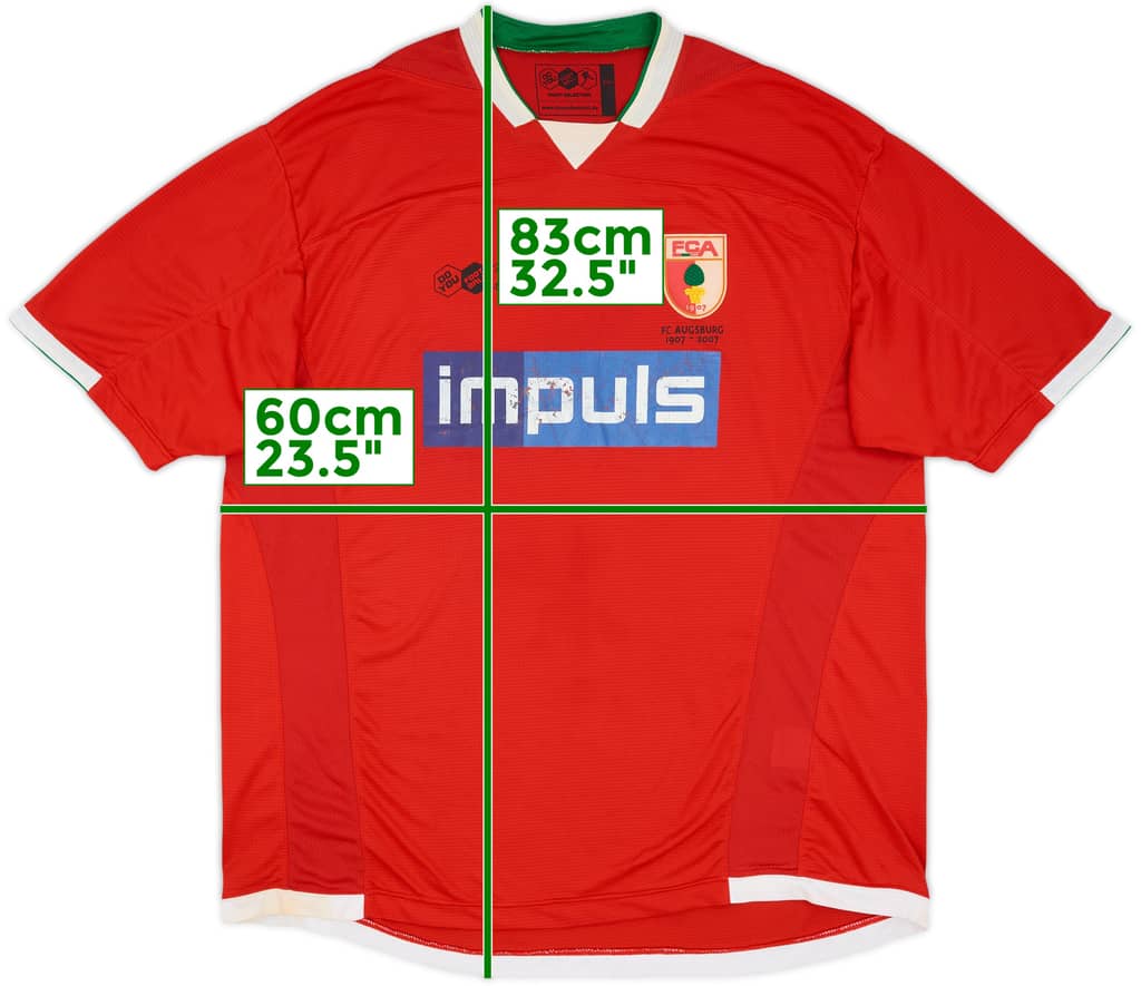2007-08 Augsburg Centenary Away Shirt - 5/10 - (XXL)