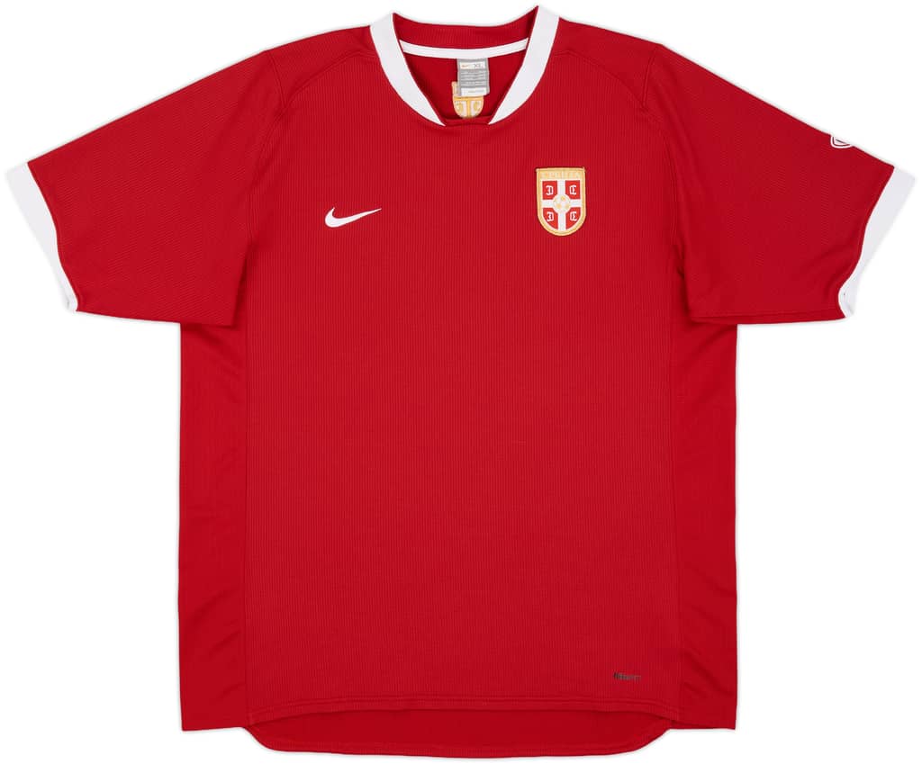 2007-08 Serbia Home Shirt - 8/10 - (XL)