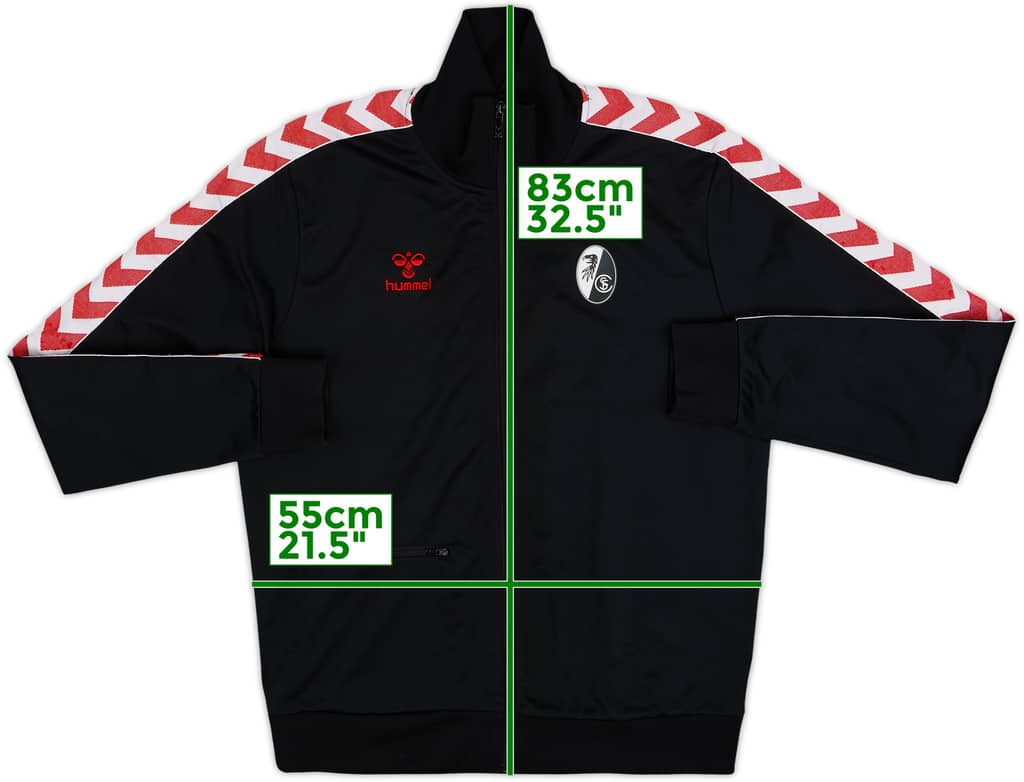 2018-19 Freiburg Hummel Track Jacket - 8/10 - (XL)