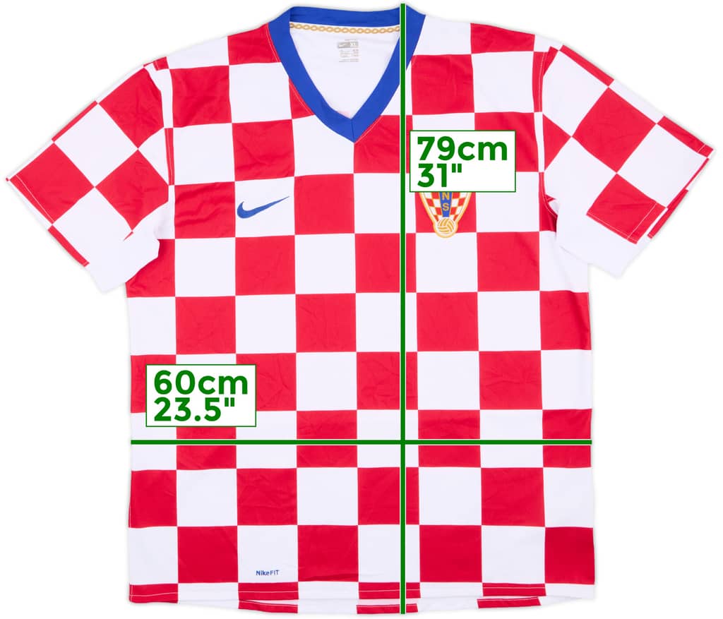 2008-09 Croatia Home Shirt - 10/10 - (XL)