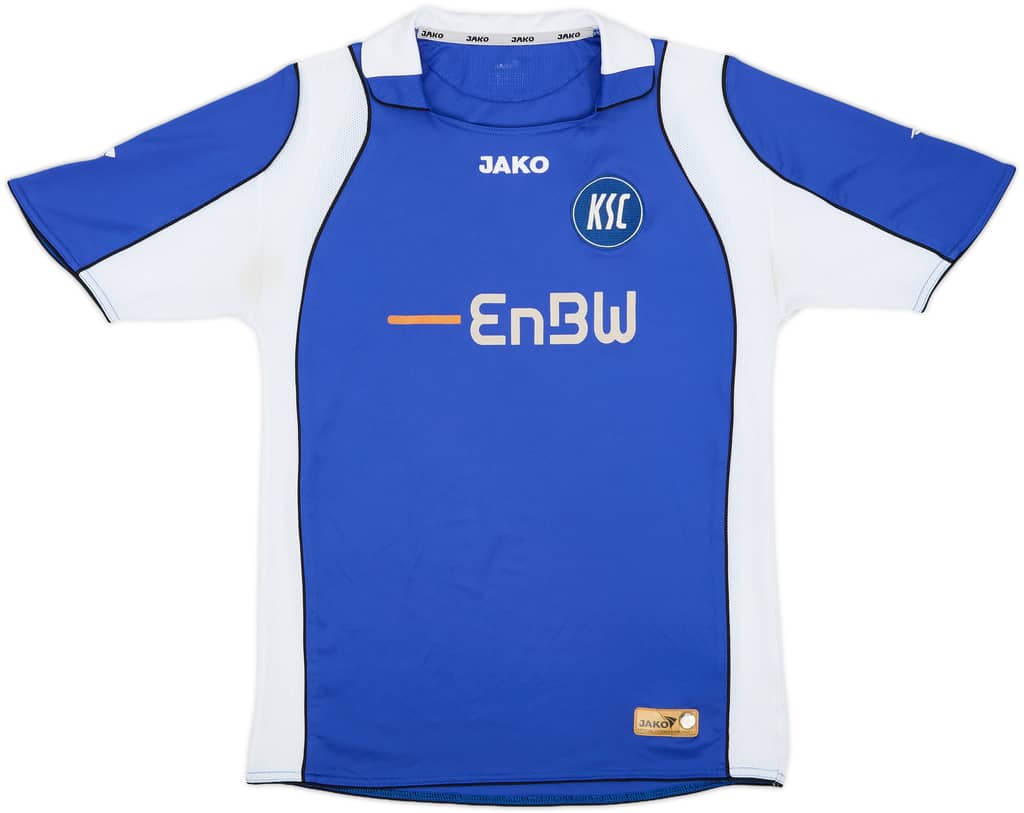 2007-08 Karlsruhe Home Shirt - 6/10 - (M)
