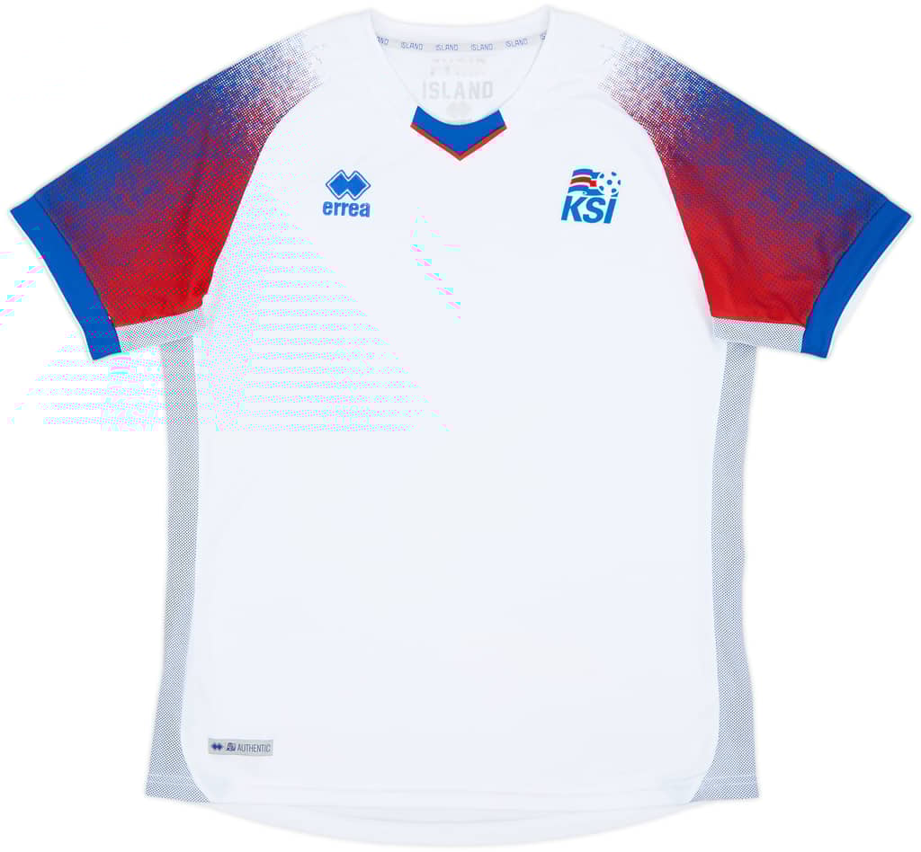 2018-19 Iceland Away Shirt - 8/10 - (XL)
