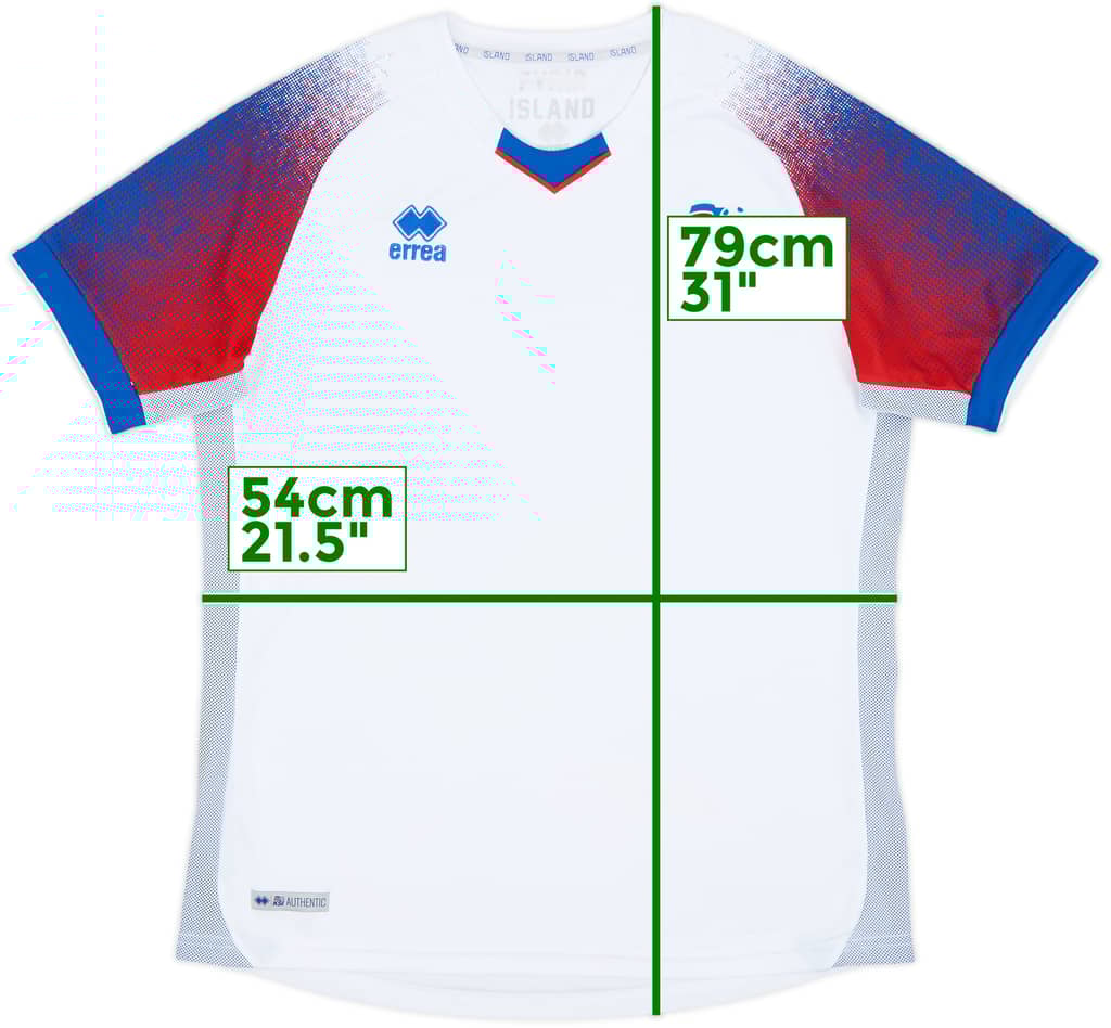 2018-19 Iceland Away Shirt - 8/10 - (XL)