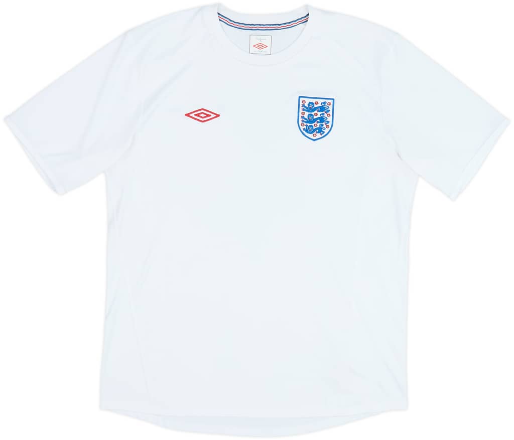 2010-11 Inglaterra Umbro Camiseta de entrenamiento - 7/10 - (XL)