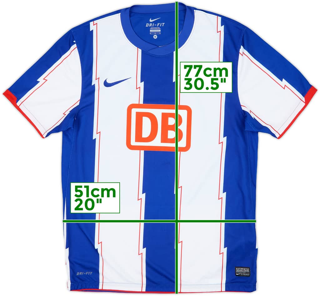2010-11 Hertha Berlin Home Shirt - 6/10 - (M)