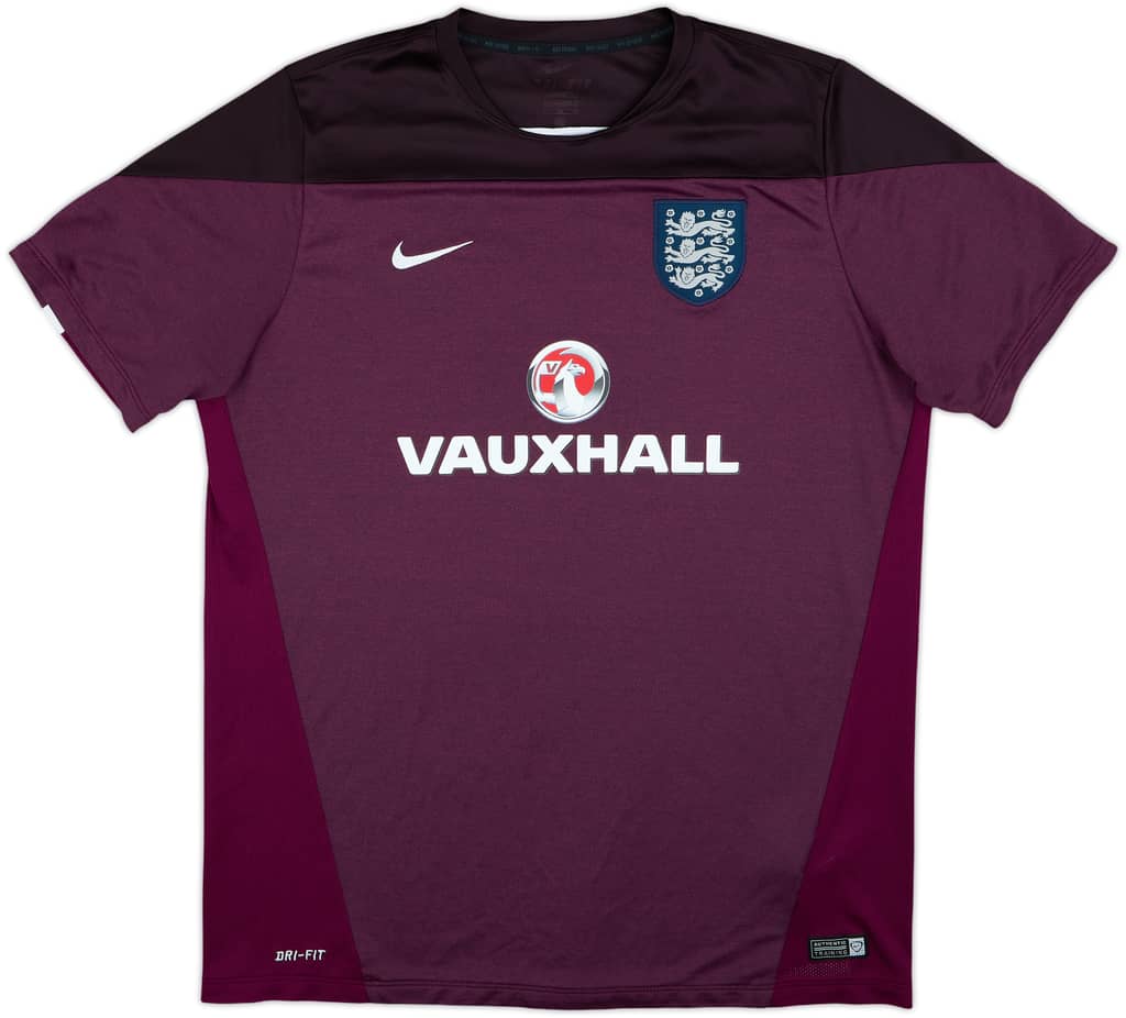 2014-15 England Nike Training Shirt - 6/10 - (XL)