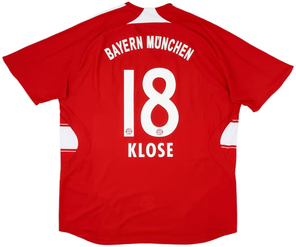2008-09 Bayern Munich Home Shirt Klose #18 - 6/10 - (3XL)
