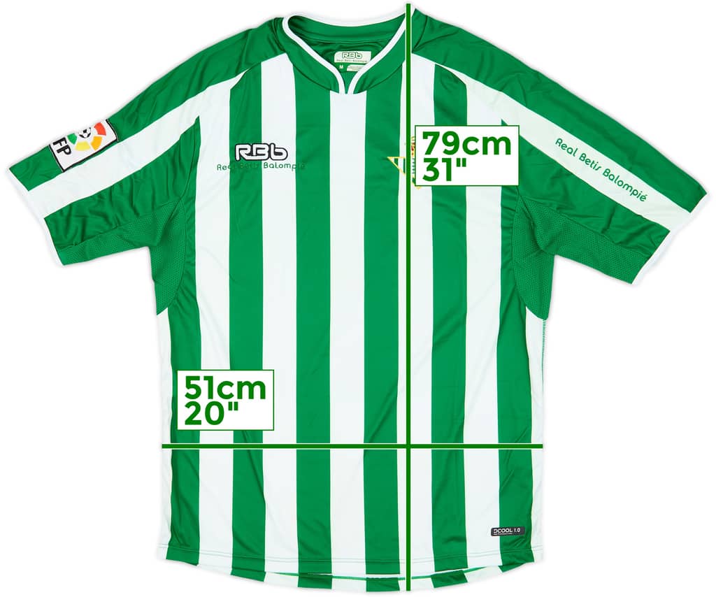 2011-12 Real Betis Home Shirt - 7/10 - (M)