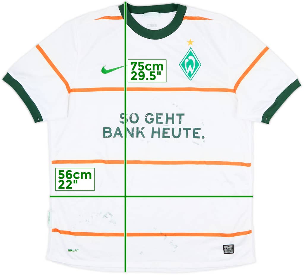 2009-10 Werder Bremen Away Shirt - 4/10 - (L)