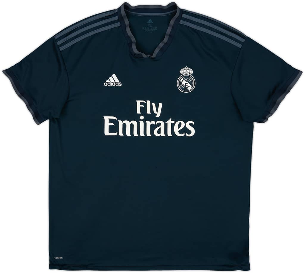 2018-19 Real Madrid Away Shirt - 6/10 - (XL)