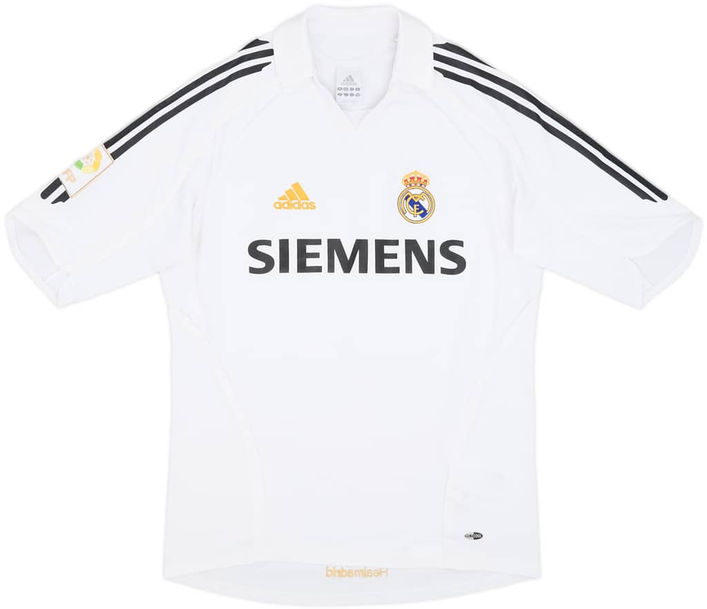 2005-06 Real Madrid Home Shirt - 4/10 - (S)