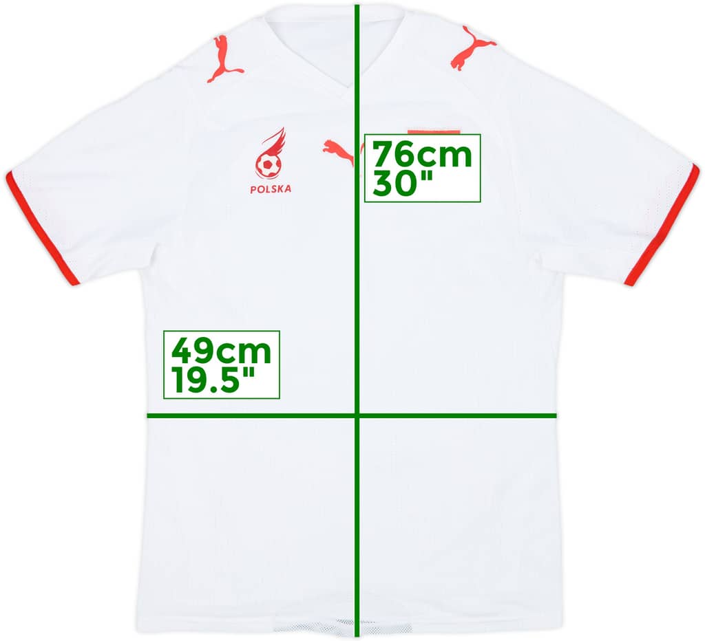 2008 Poland Home Shirt - 4/10 - (M)