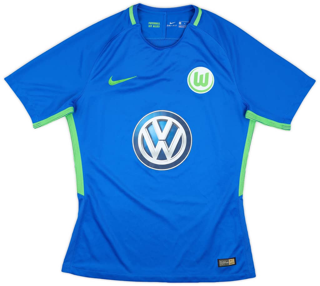 2017-18 Wolfsburg Player Issue Away Shirt - 10/10 - (M)
