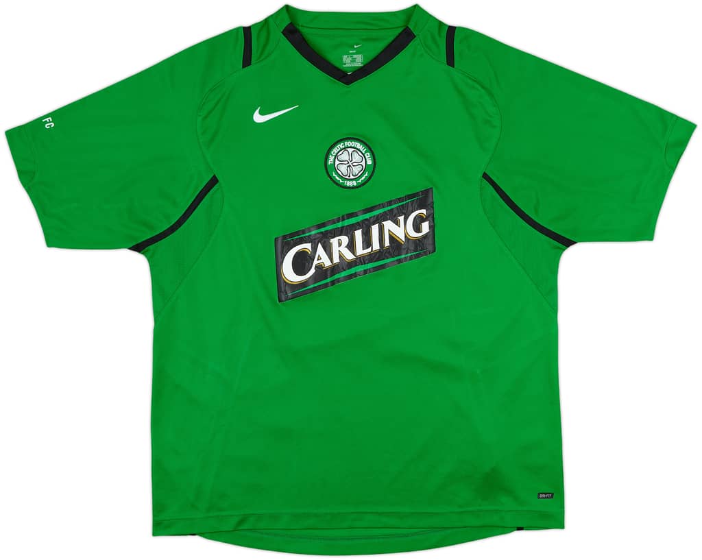2006-07 Celtic Nike Training Shirt - 7/10 - (L)