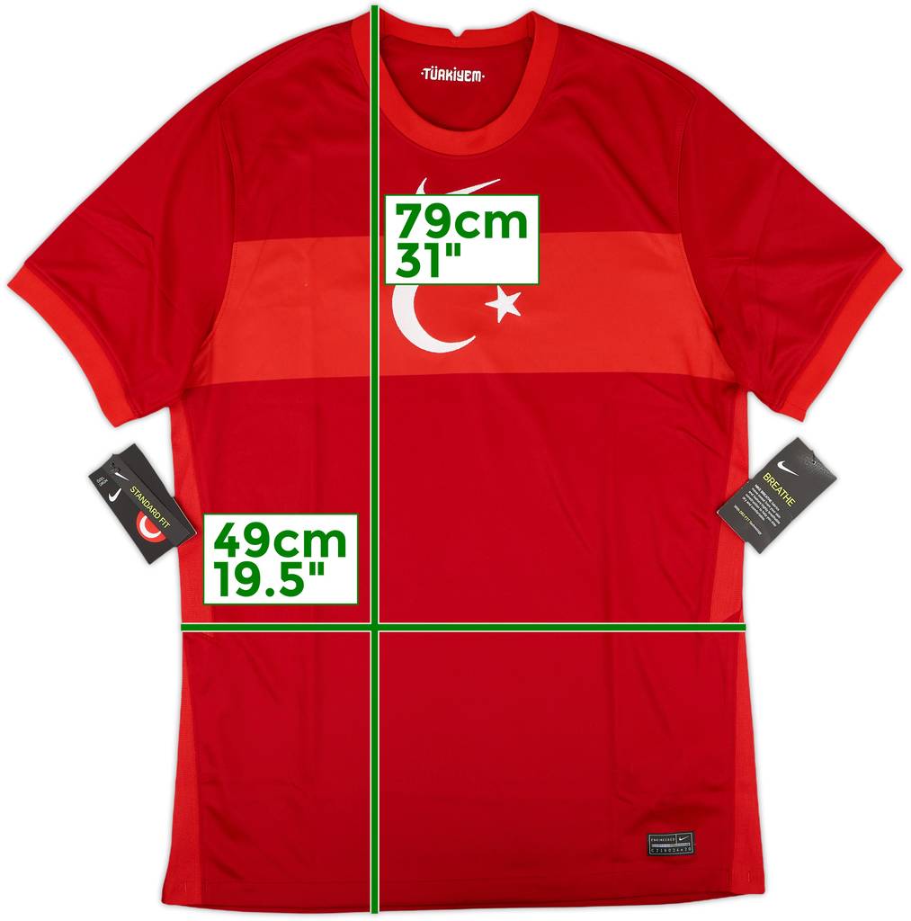 2020-21 Turkey Home Shirt (M)