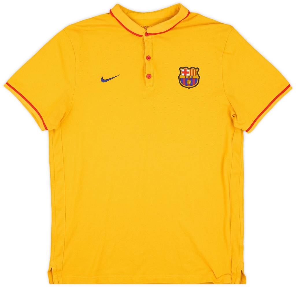 2015-16 Barcelona Nike Polo Shirt - 9/10 - (L)