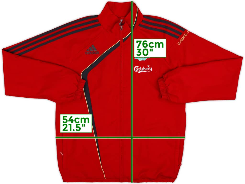 2009-10 Liverpool adidas Track Jacket - 8/10 - (S/M)