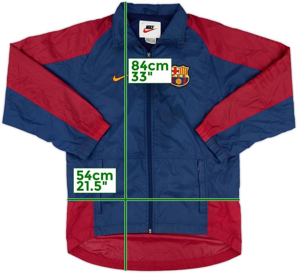 1998-99 Barcelona Nike Track Jacket - 5/10 - (S)