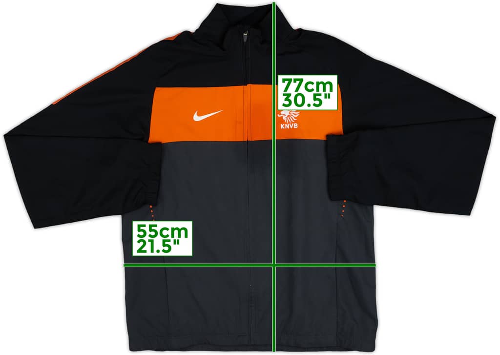 2010-11 Netherlands Nike Track Jacket - 7/10 - (M)