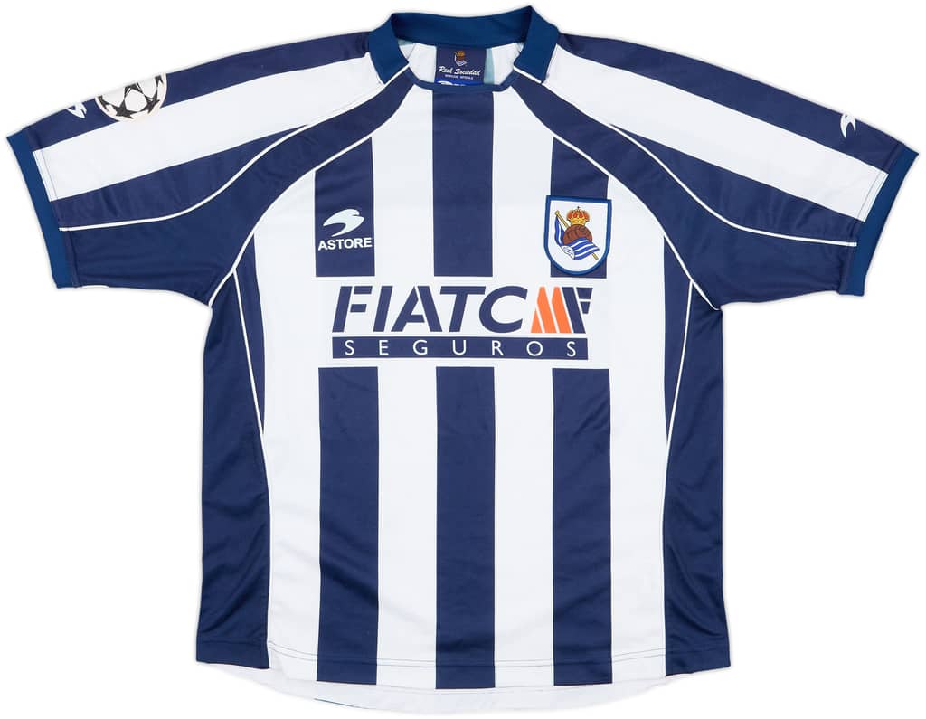 2003-04 Real Sociedad Home Shirt - 8/10 - (M)