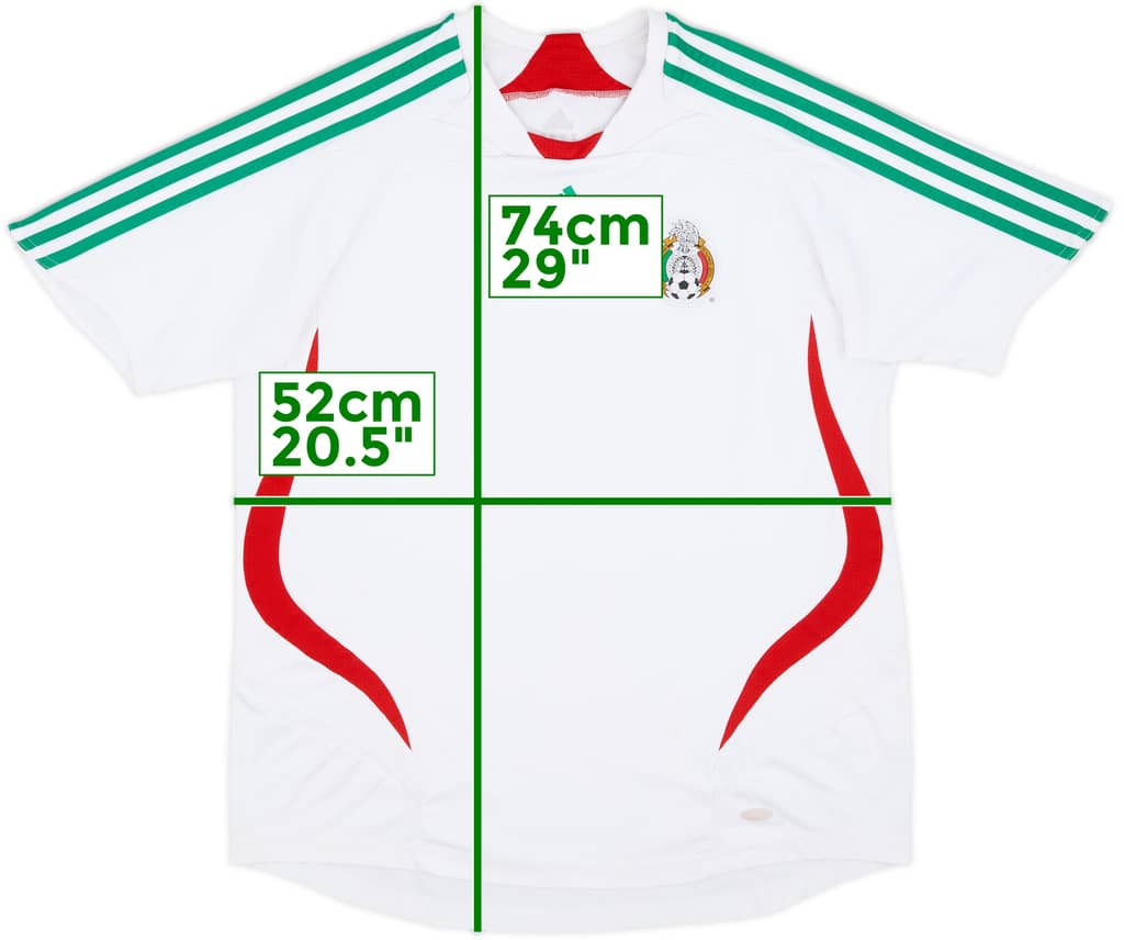 2007-08 Mexico Away Shirt - 7/10 - (L)
