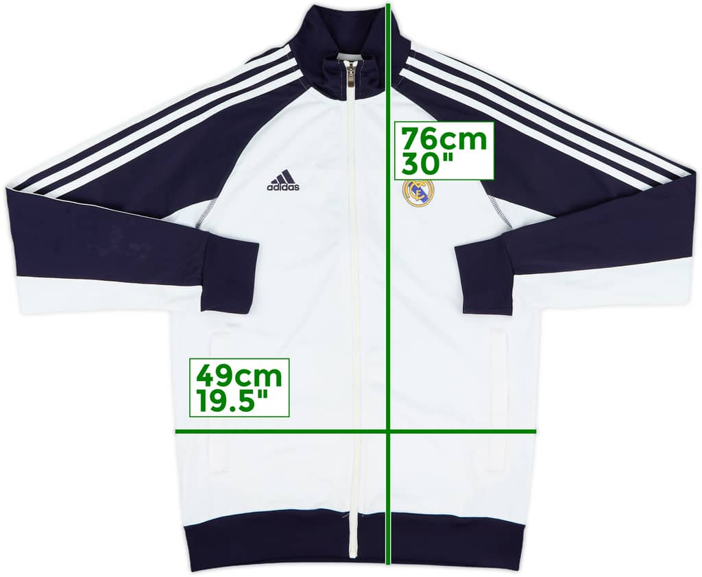 2012-13 Real Madrid adidas Track Jacket - 8/10 - (S)