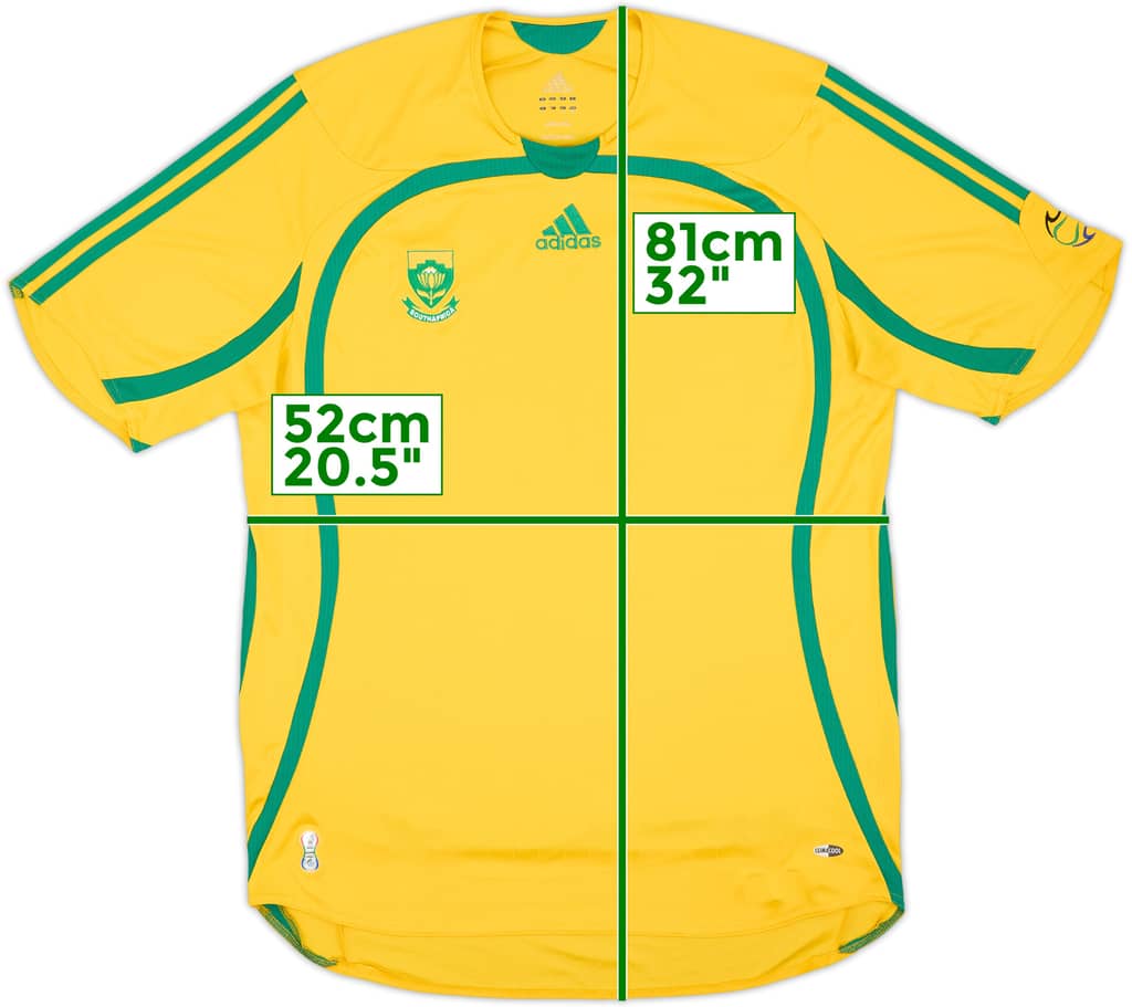 2006-09 South Africa Home Shirt - 8/10 - (L)