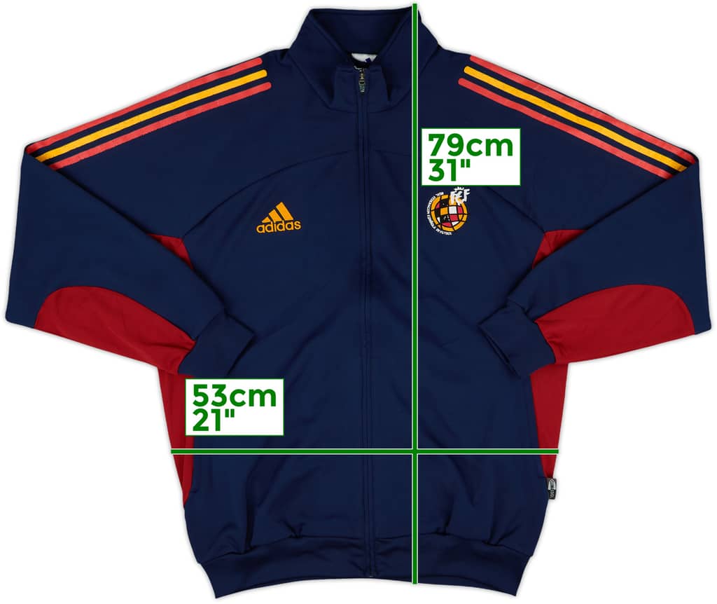 2000-02 Spain adidas Track Jacket - 6/10 - (M/L)