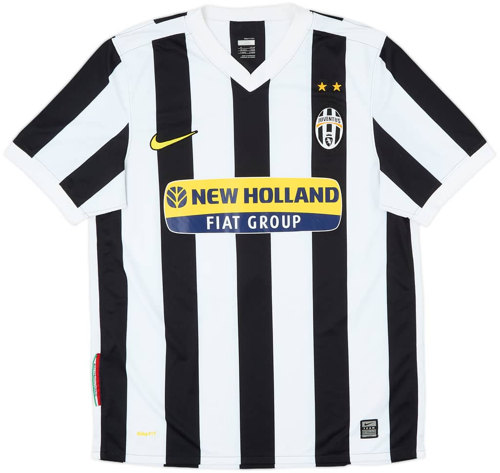2009-10 Juventus Home Shirt Del Piero #10 - 6/10 - (M)