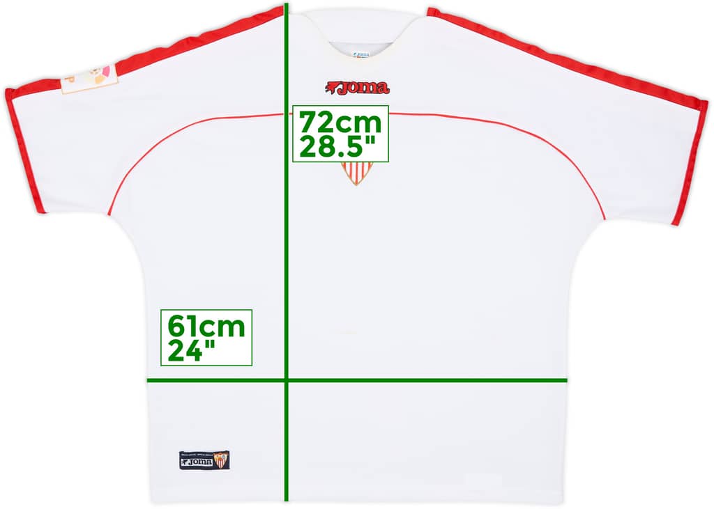 2002-03 Sevilla Home Shirt - 7/10 - (XXL)