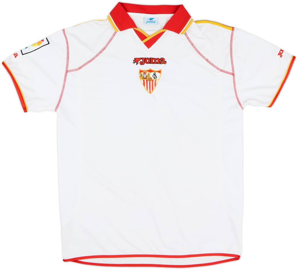 2001-02 Sevilla Home Shirt - 8/10 - (M)