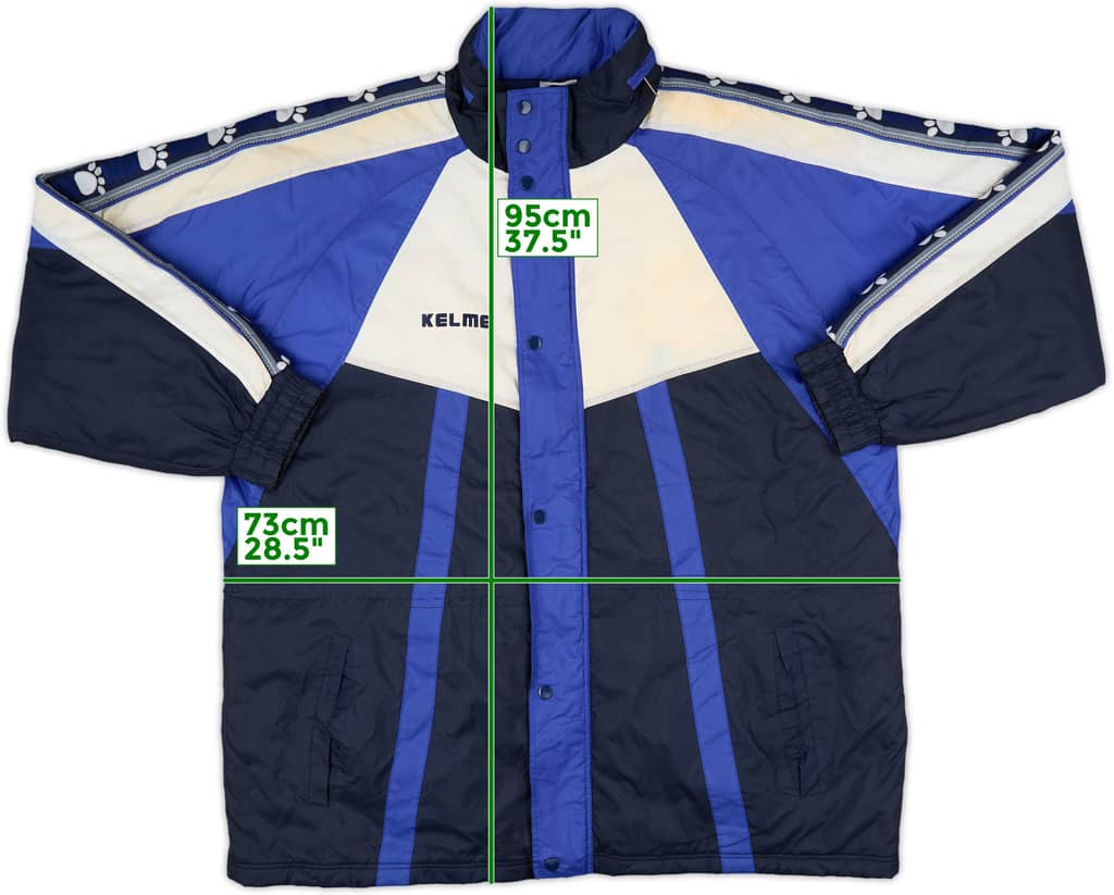 1996-97 Real Madrid Kelme Padded Bench Coat - 7/10 - (L)