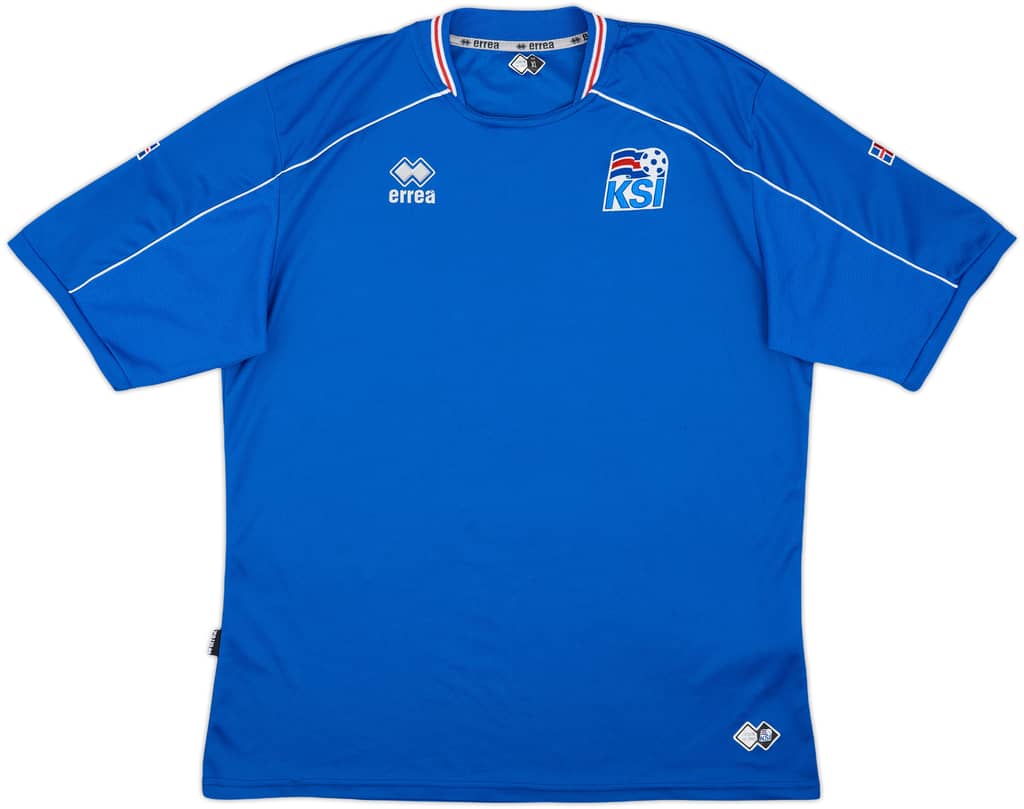 2008-10 Iceland Home Shirt - 8/10 - (XL)