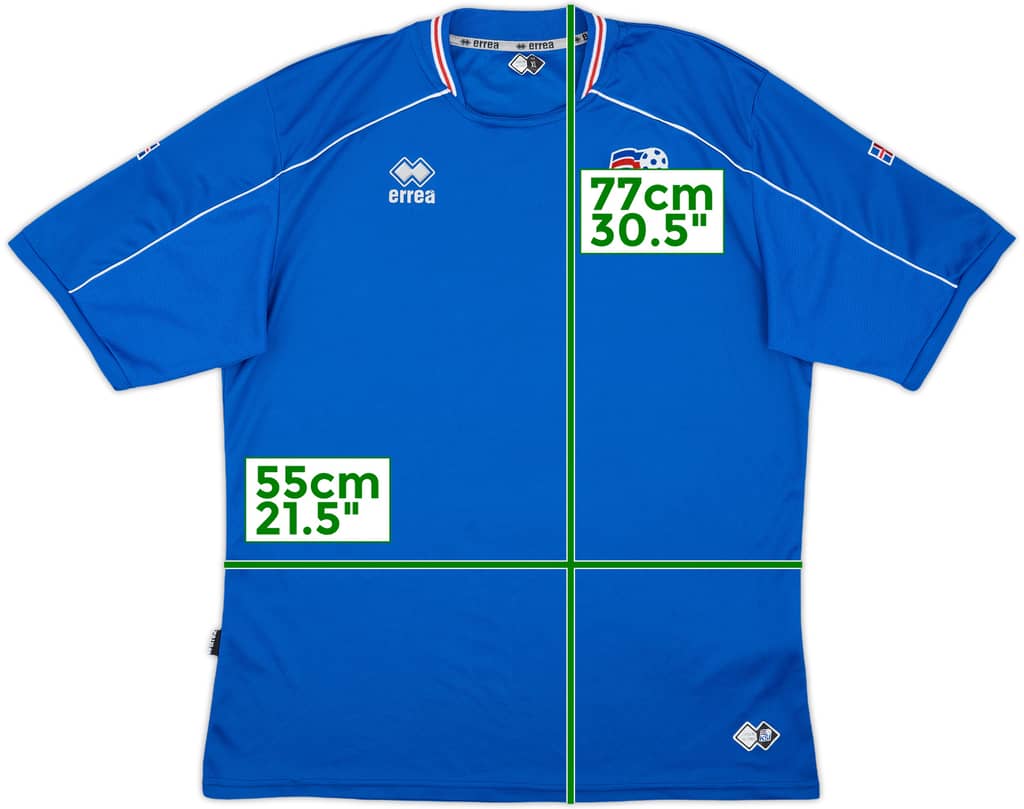 2008-10 Iceland Home Shirt - 8/10 - (XL)