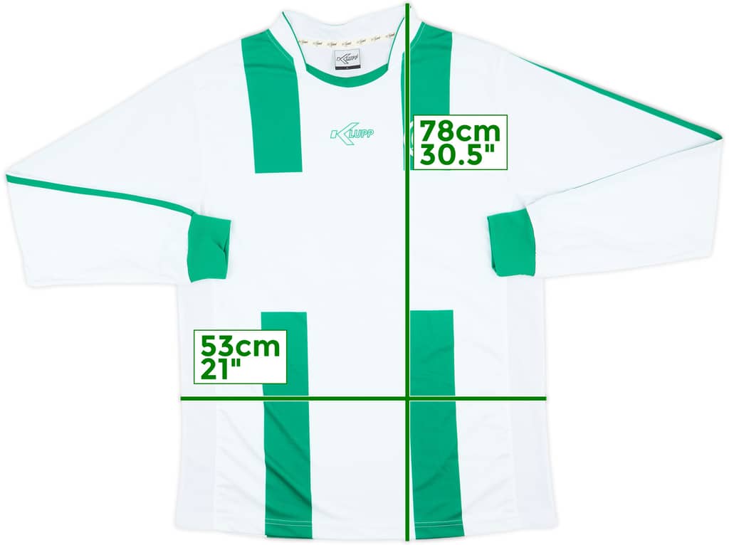 2011-13 Groningen '1971-73 Klupp Heritage Home L/S Shirt - 8/10 - (L)