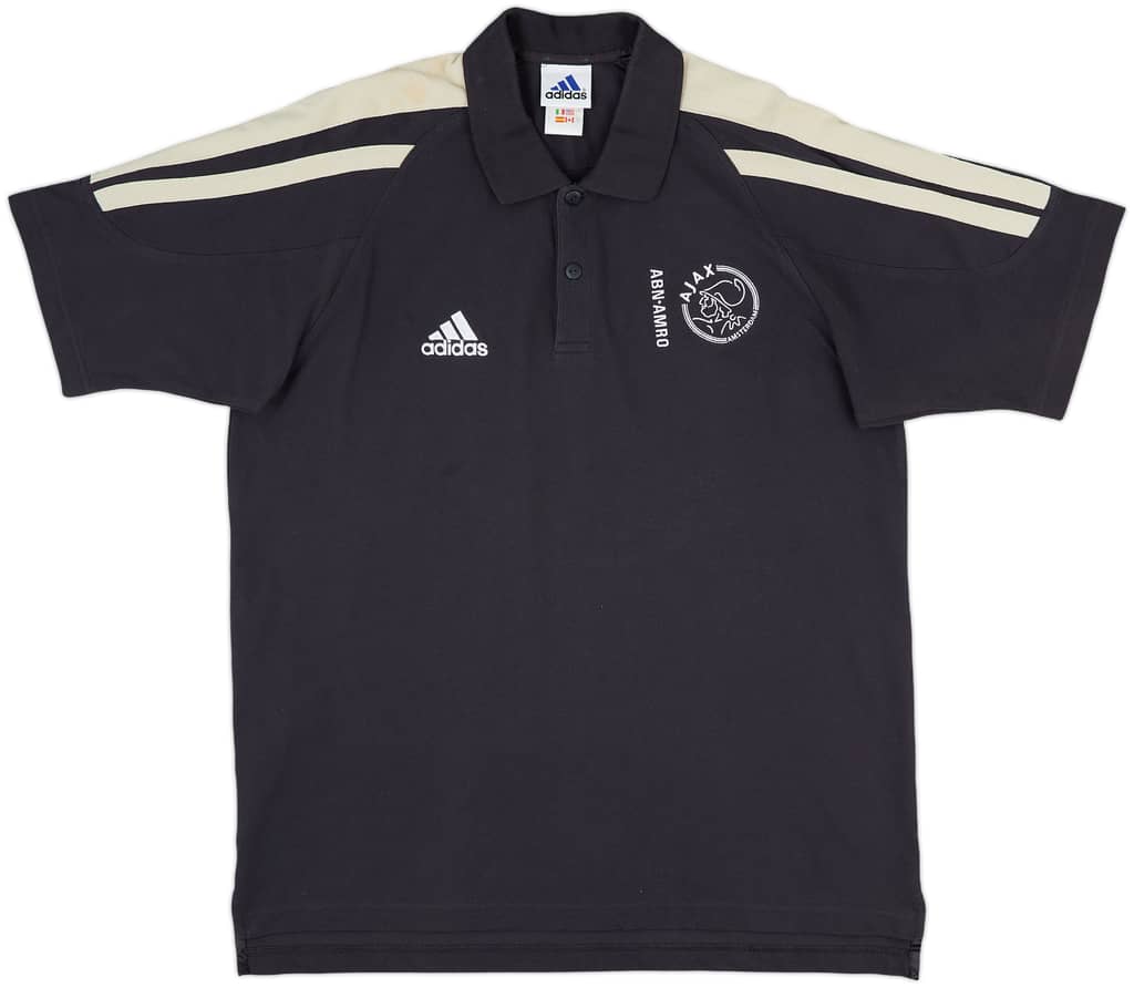 2001-02 Ajax adidas Polo Shirt - 9/10 - (XL)