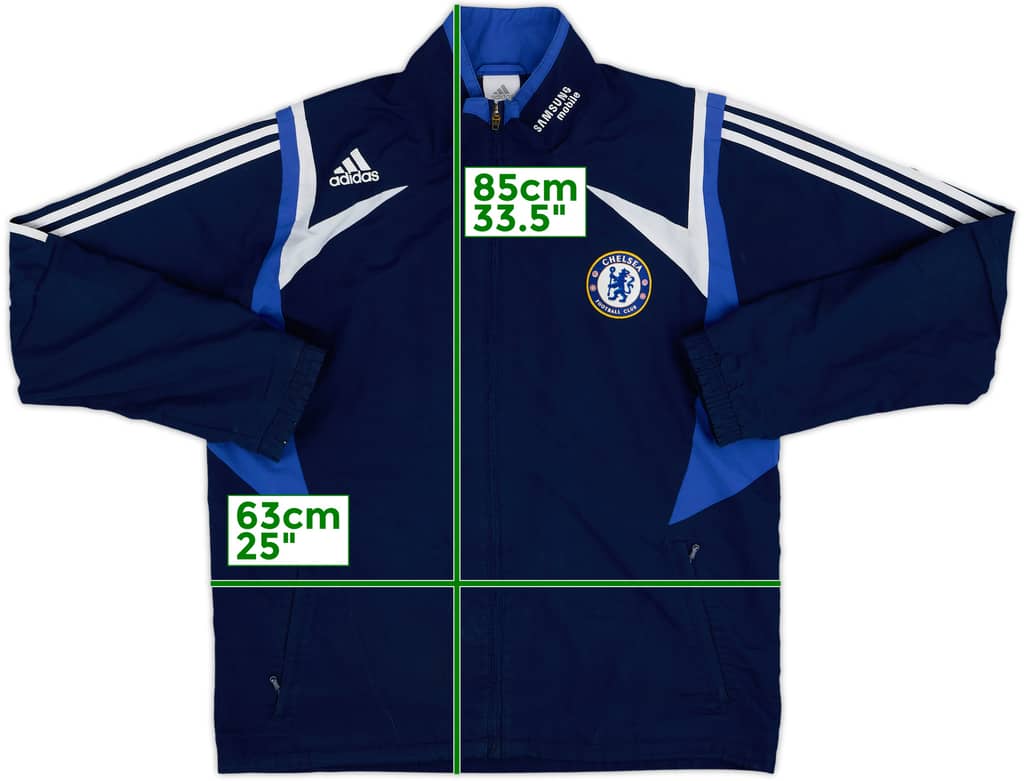 2007-08 Chelsea adidas Track Jacket - 5/10 - (XL)