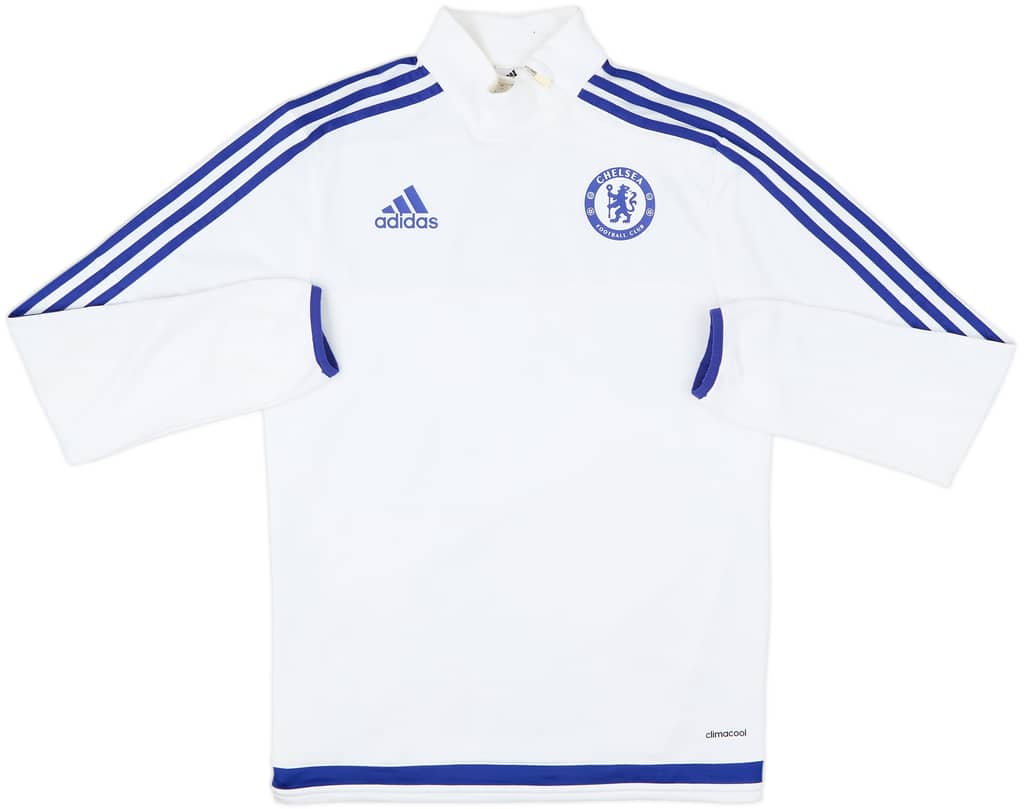 2015-16 Chelsea adidas 1/4 Zip Drill Top - 7/10 - (XS)