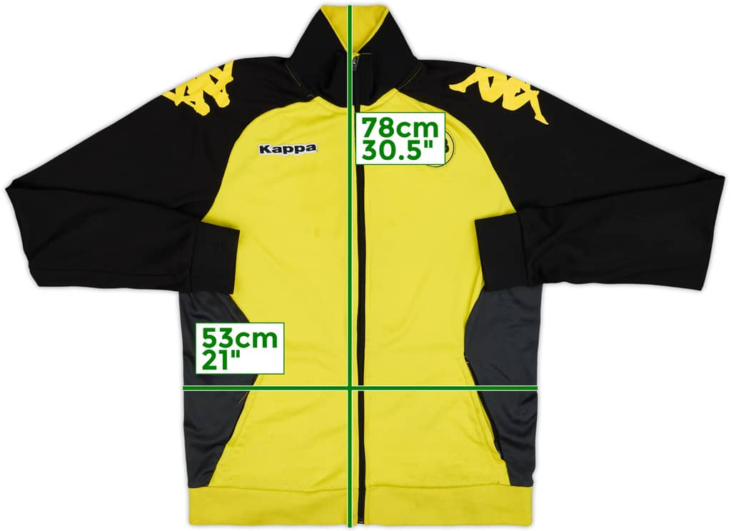 2010-11 Borussia Dortmund Kappa Track Jacket - 5/10 - (L)