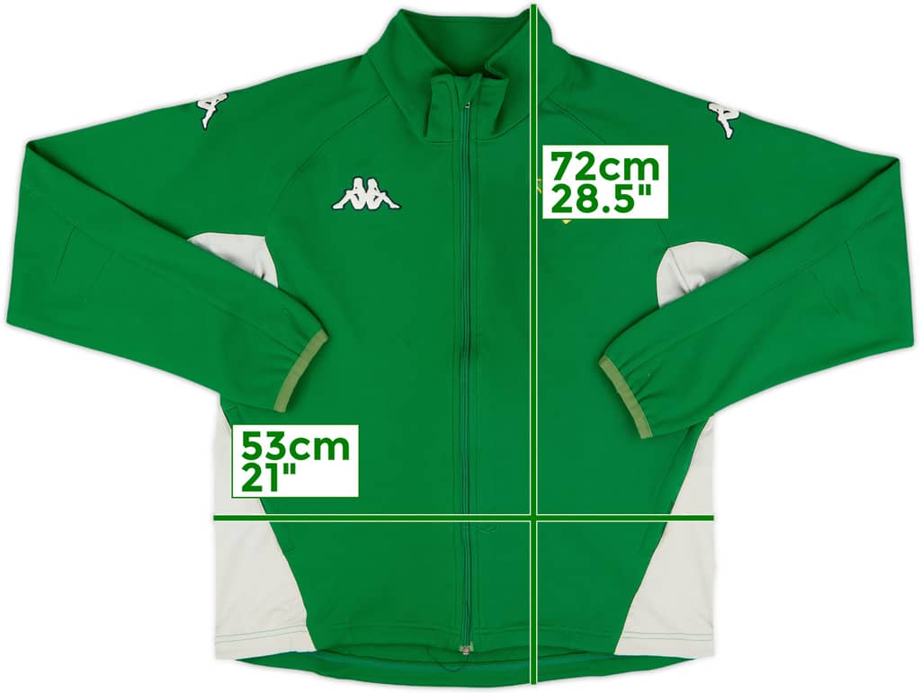 2005-06 Real Betis Kappa Track Jacket - 8/10 - (M)